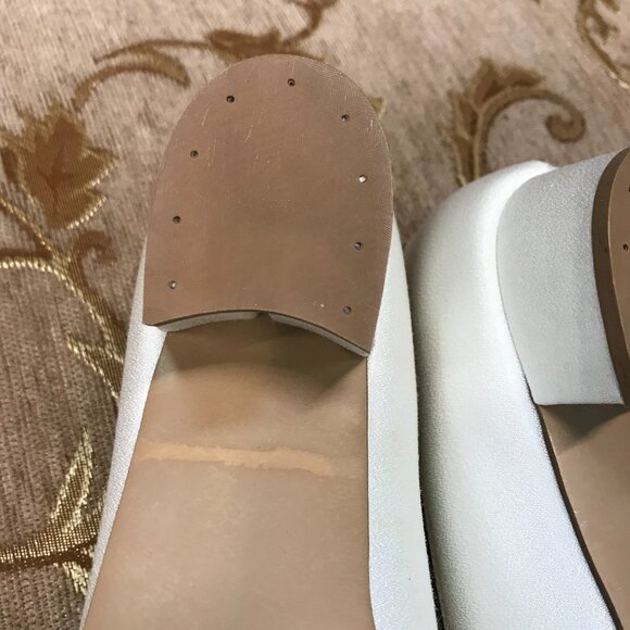 Dye-Able White Gloria Boca Crepe and Satin, Formal Elegant Wedding Comfortable - Picture 13 of 16